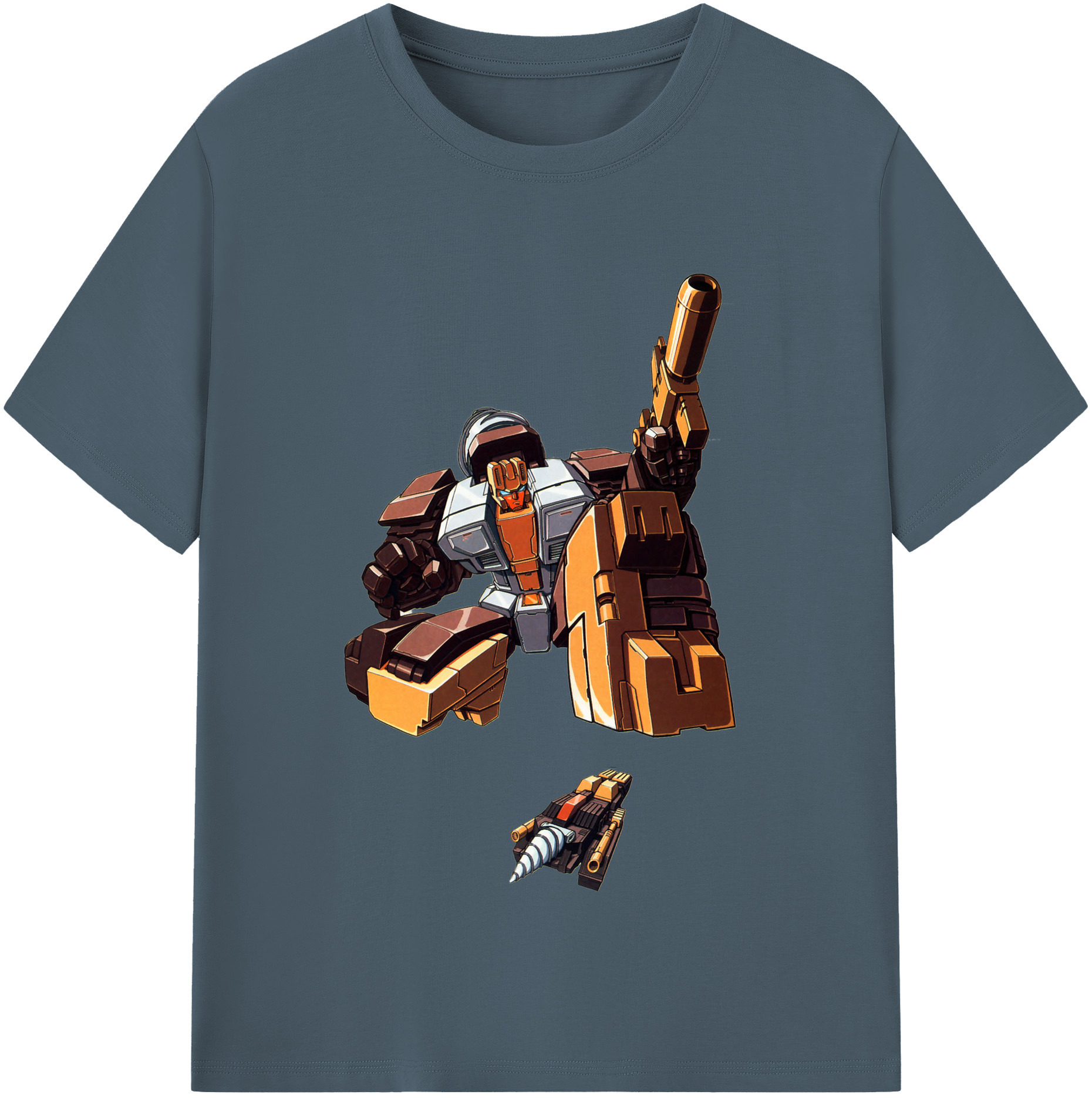 （画像用）  綿100％半袖Tシャツ（フロントプリント）